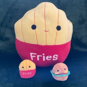 Squishmallows Yellow 8” Floyd Fries Plush +Friends